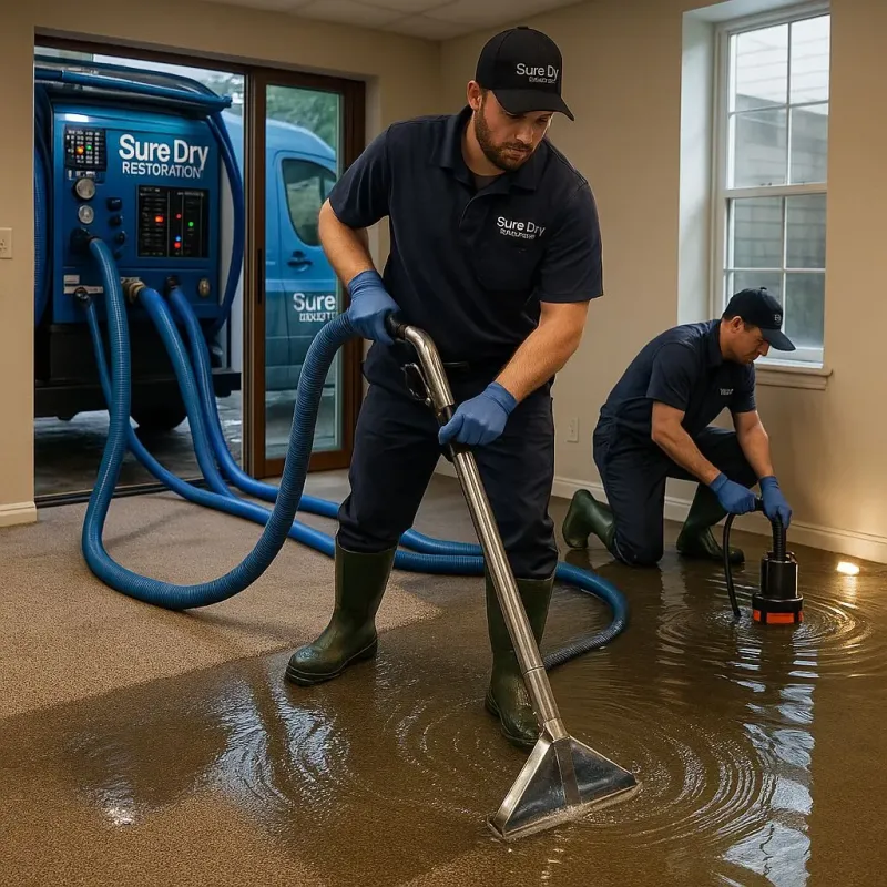Water Extraction and Removal process in Centerburg, OH